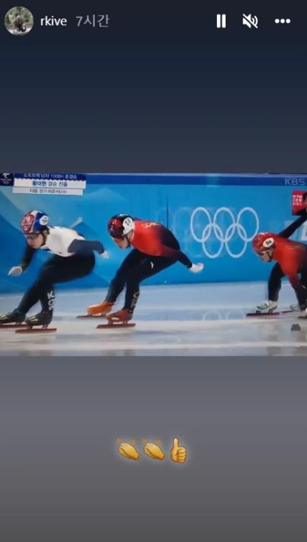 BTSのRMがショートトラック競技の映像をInstagramに投稿し、中国選手を追い越すシーンが映され、多くの中国ネットユーザーから反響を呼んだ。