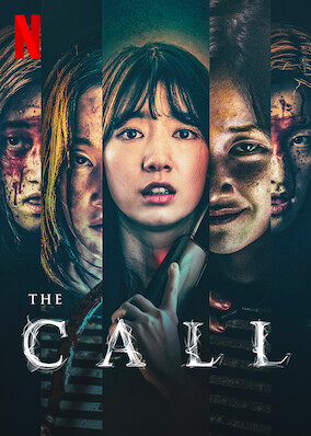ホラー映画『THE CALL』Netflixのプロモーション画像、電話を取れなくなる恐怖が描かれています