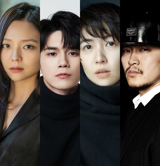 韓国映画『星光が降り注ぐ』の主要キャスト陣。イ･ソム、オン·ソンウ、シム·ウンギョン、ヤン·ドングンが揃って、新作映画に出演予定。監督はチェ·グクヒ。