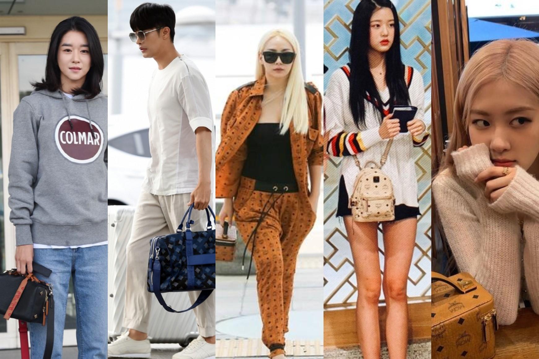 著名なファッションブランドMCMのアイテムを日常的に活用するユーザーたち.