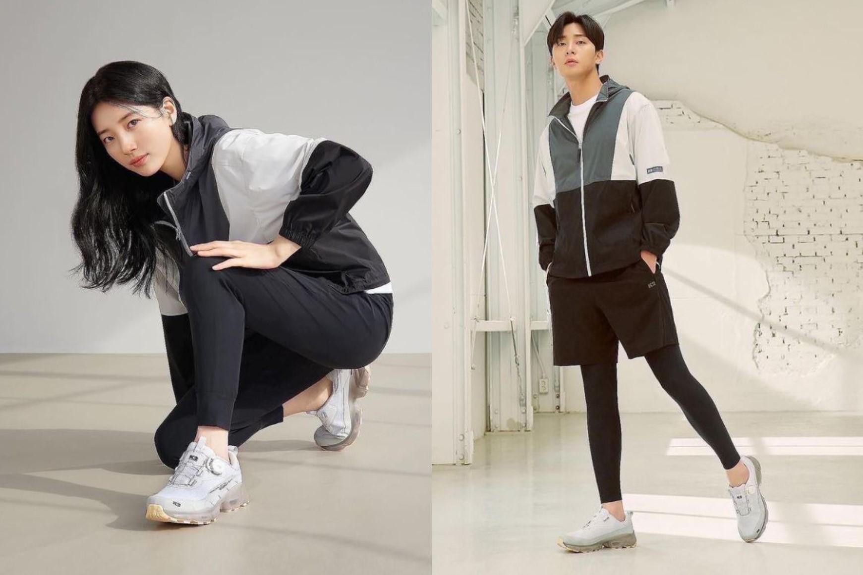 K2のアンビエントな空間でポージングするモデルたち。