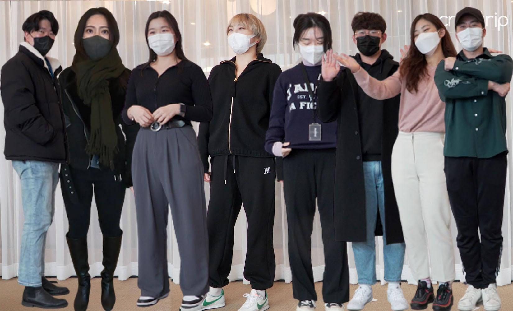 韓国人のオフィスファッション