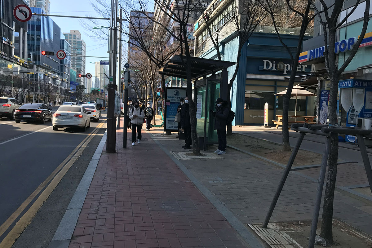 bến xe Songdo Prugio World Mark