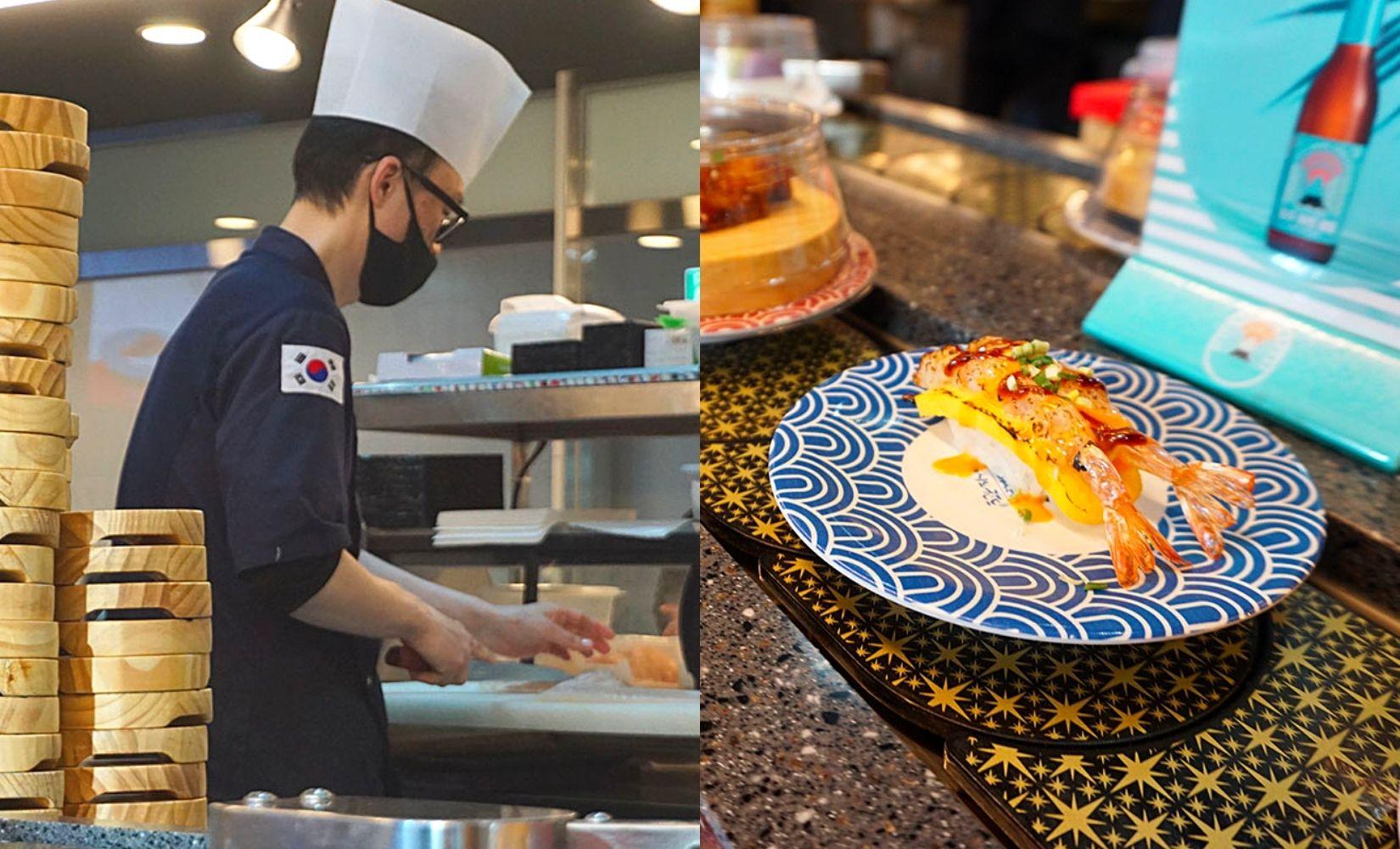 Sushi Nokando chi nhánh Songdo: Sushi băng chuyền có tiếng ở Incheon