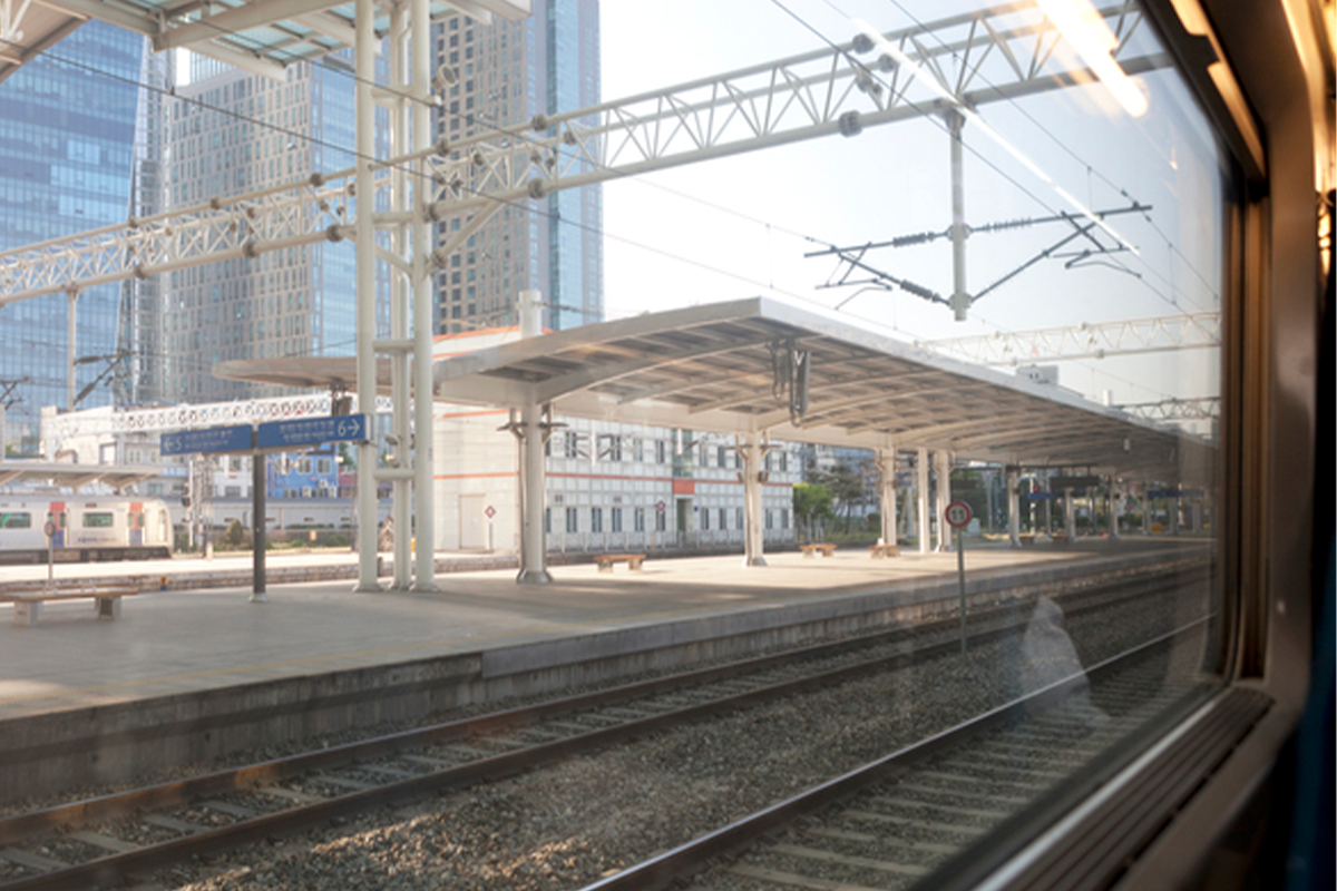 搭韓國KTX小Tips 風景位