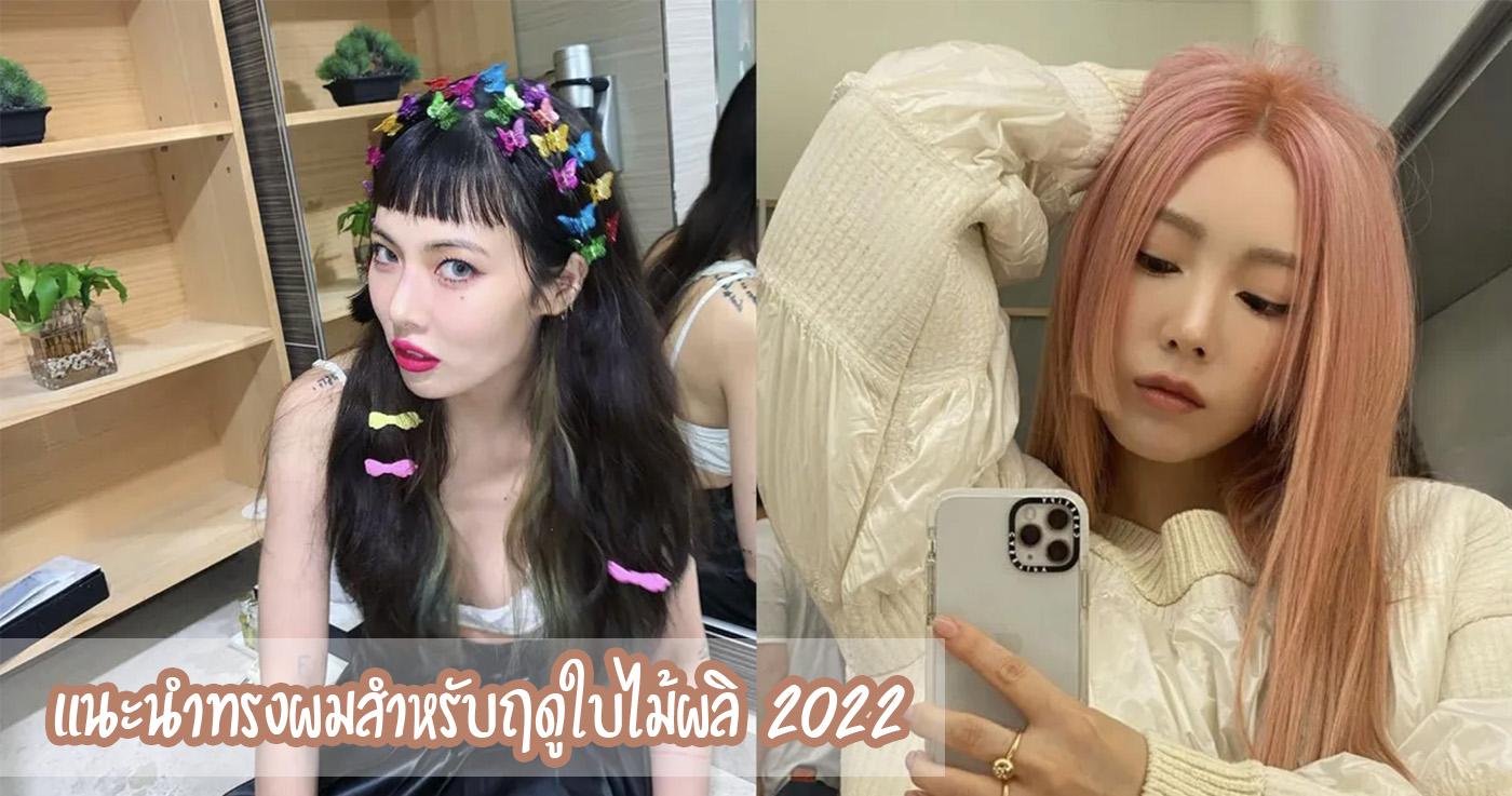 แนะนำทรงผมสำหรับฤดูใบไม้ผลิ 2022