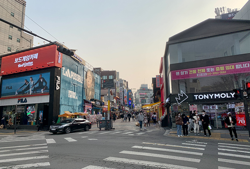 SUSHINO-KANDO สาขาฮงแด | การเดินทาง