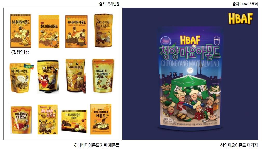 HBAF產品包裝設計展示，包含不同口味與設計的商品袋，展示品牌在設計策略上的獨特性與多元化。