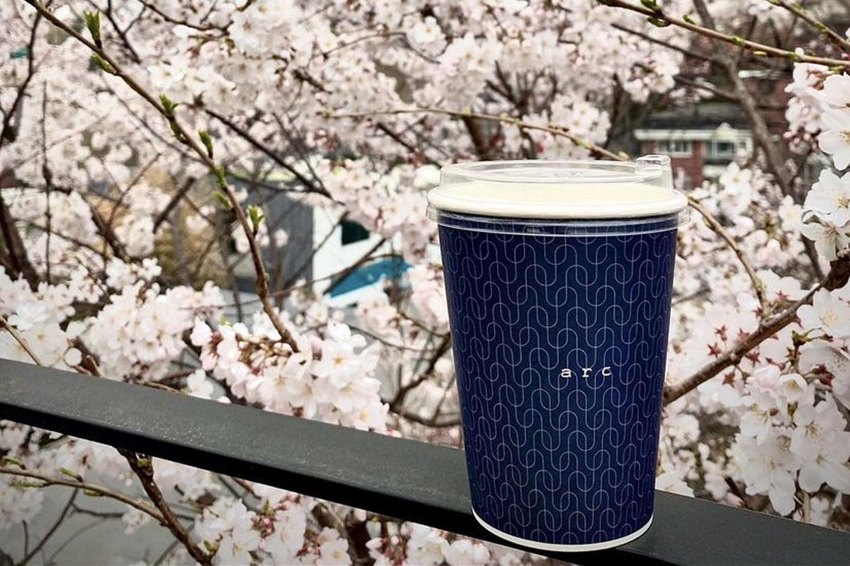 首爾賞櫻打卡Cafe