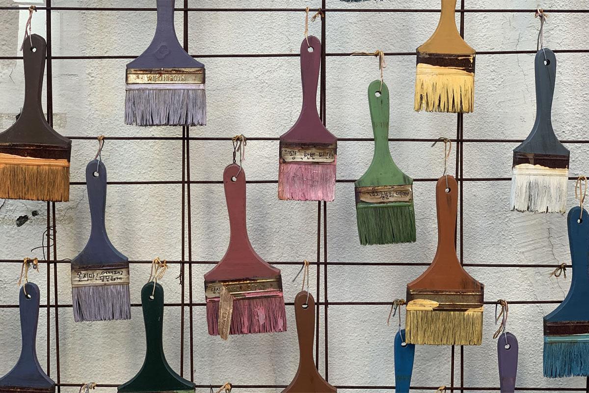  延南洞、プラバン、延南洞カフェ、カフェ、Cafe Neulbo、ヒーリング、キーホルダー、オリジナル作品