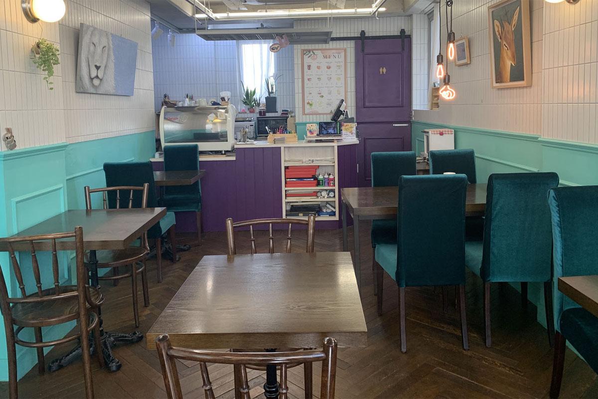  延南洞、プラバン、延南洞カフェ、カフェ、Cafe Neulbo、ヒーリング、キーホルダー、オリジナル作品