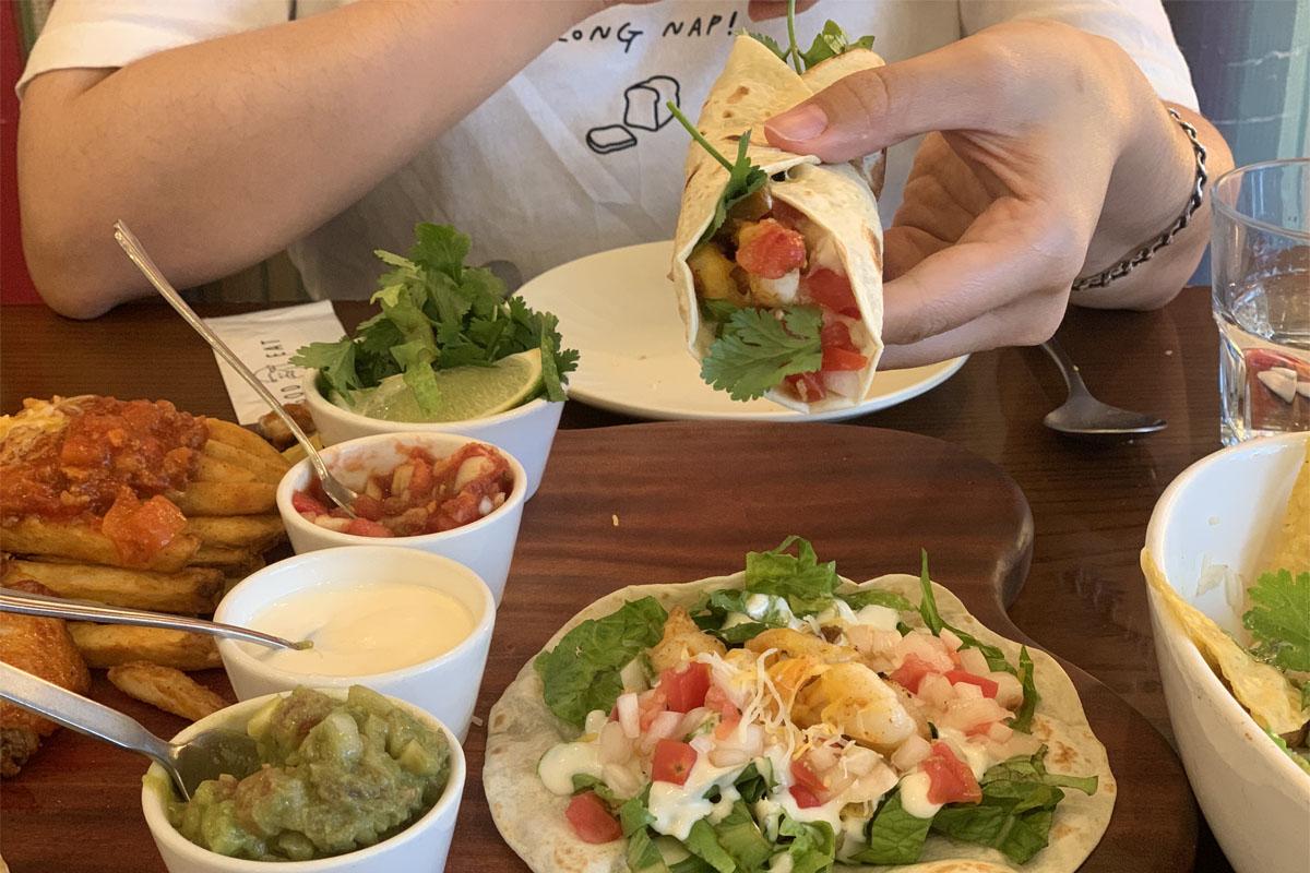 ソウル、延南洞、延南洞グルメ、メキシコ料理、GOT EAT、タコス、トルティーヤ、バッファローウィング、チリコンカーン