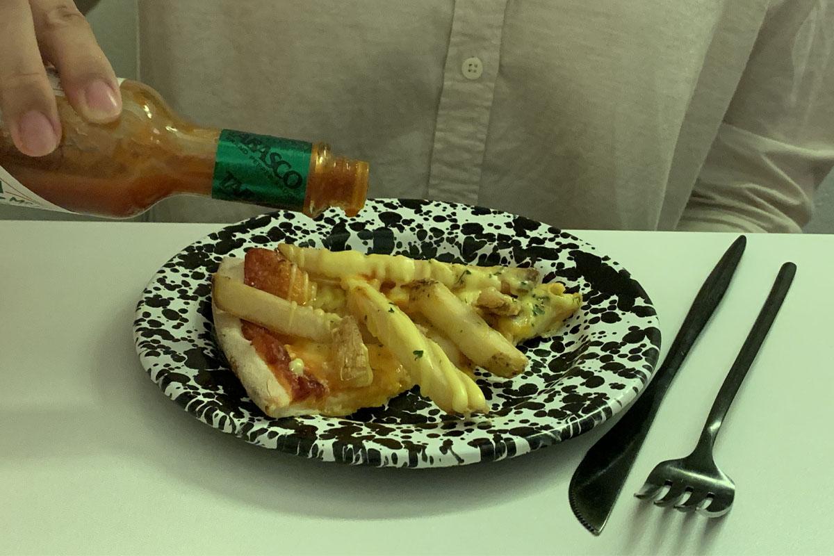  延南洞、延南洞グルメ、延南洞マッチプ、RATTHAT、ピザ、鶏皮揚げピザ、ソウル、ピメク、弘大入口駅