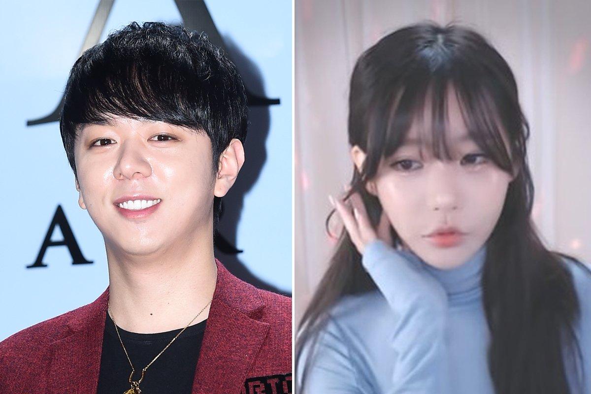 グループZE:Aの元メンバームン・ジュンヨンとBJハルの対立について報道するニュースの一場面。トーク番組のスクリーンショット。