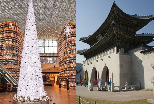 Thư viện Starfield và Gyeongbok gung