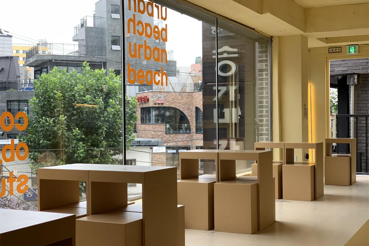 アーバンビーチ延南、延南洞、延南洞カフェ、ソウル、ビーチ、砂浜、海