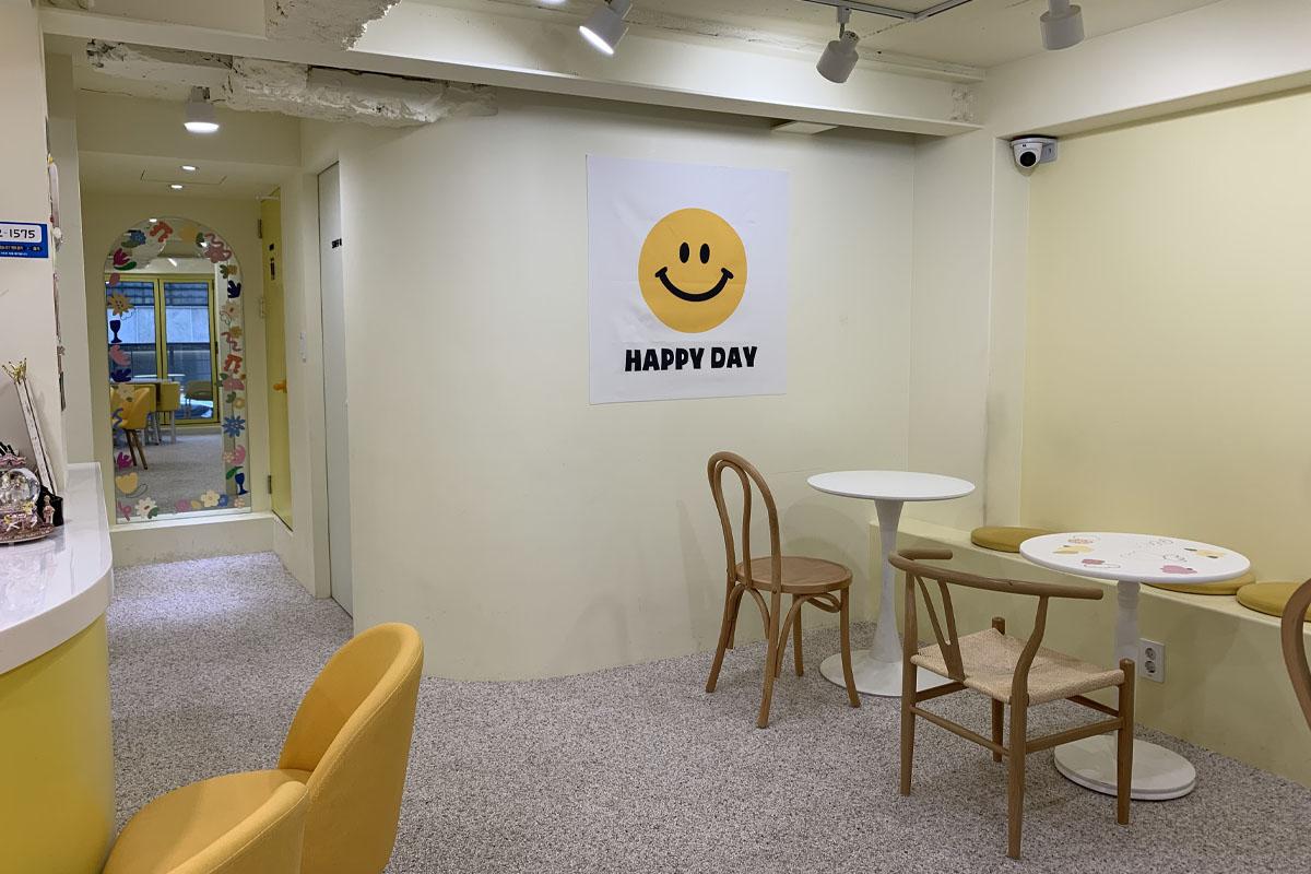 延南洞、延南洞カフェ、くまさん、デザート、ケーキ、Merry go round、ソウル