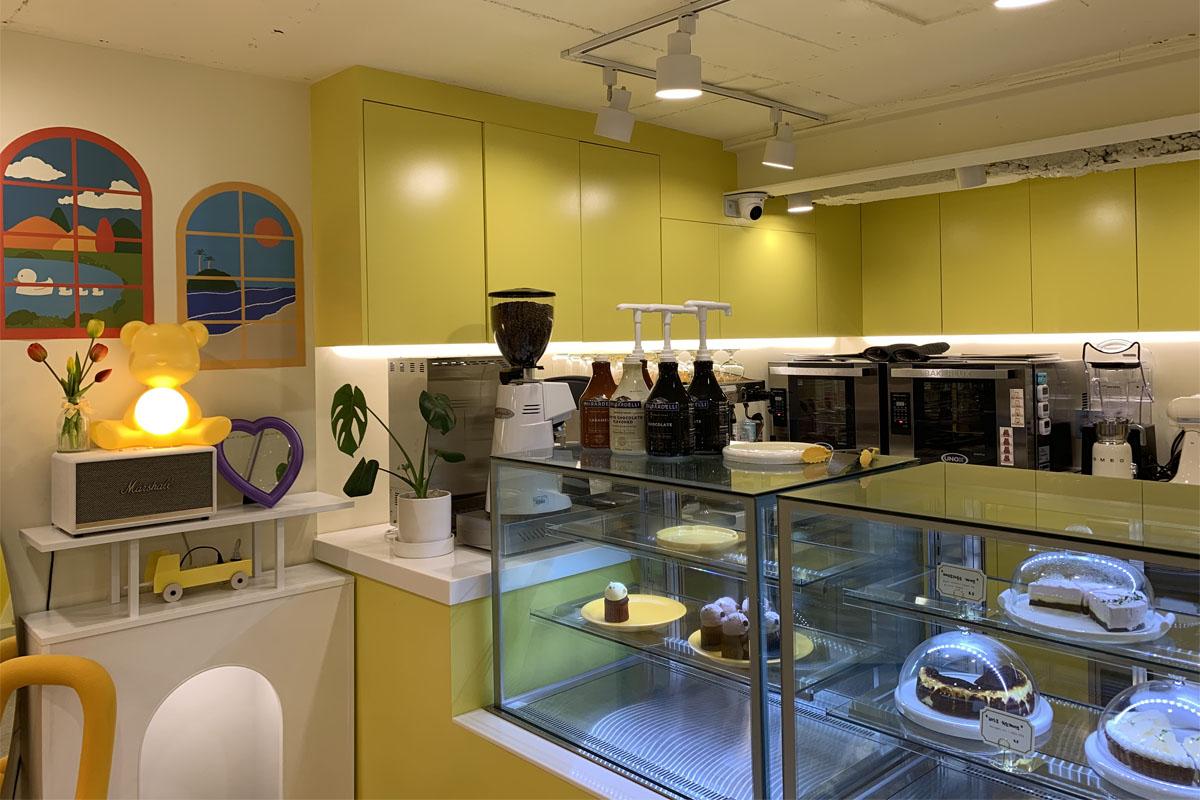 延南洞、延南洞カフェ、くまさん、デザート、ケーキ、Merry go round、ソウル