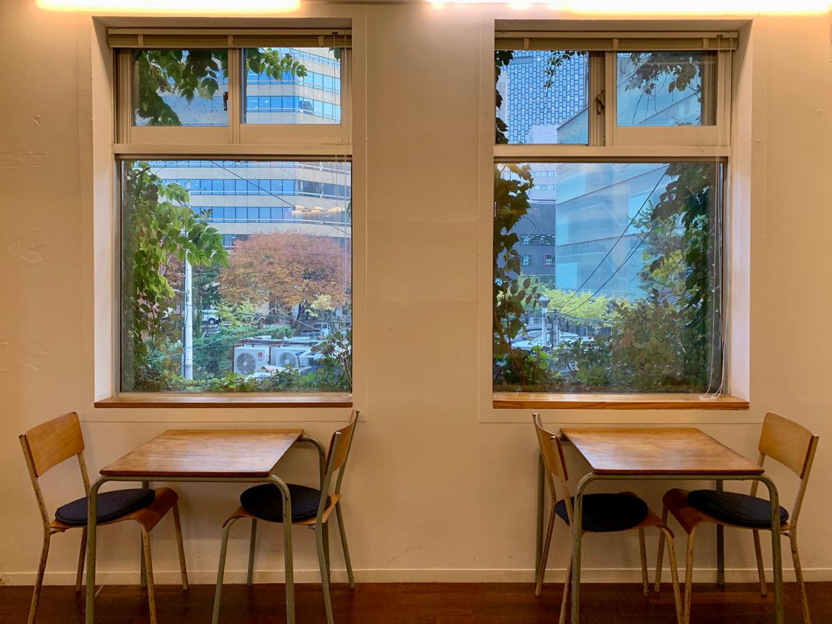 ソウル、仁寺洞、仁寺洞カフェ、Ivy House Seoul、蔦、緑、安国