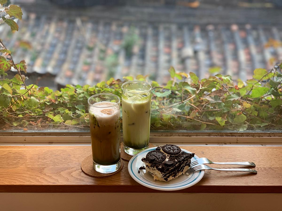 ソウル、仁寺洞、仁寺洞カフェ、Ivy House Seoul、蔦、緑、安国