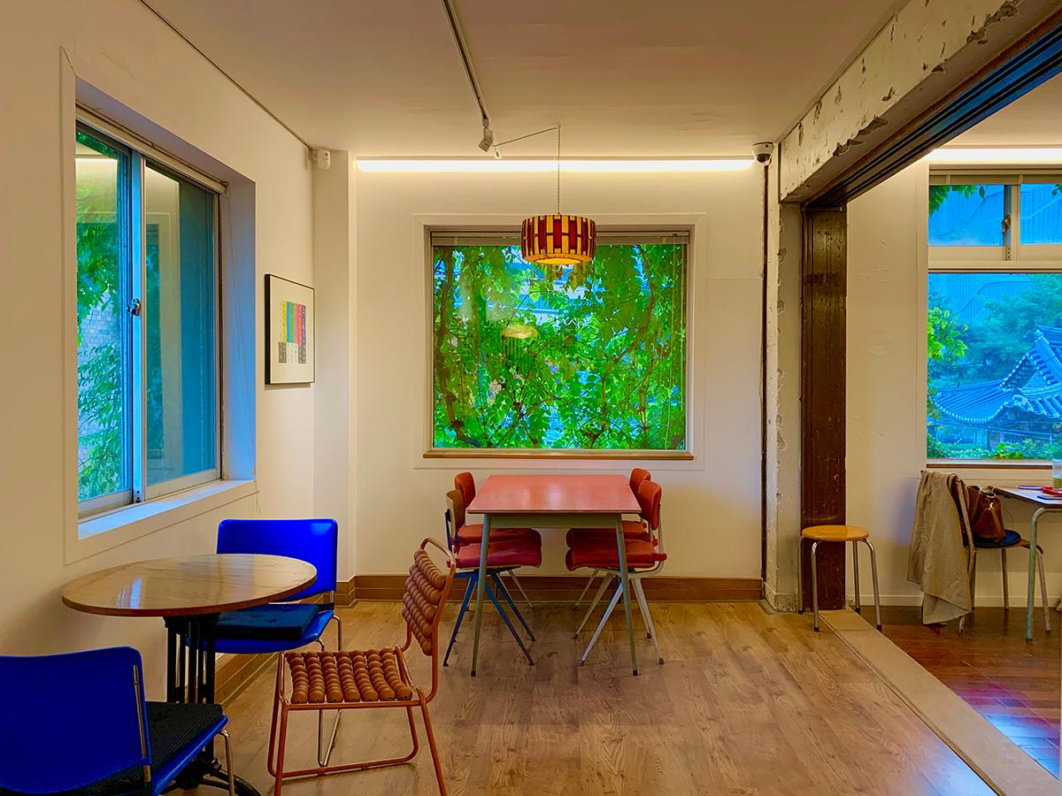 ソウル、仁寺洞、仁寺洞カフェ、Ivy House Seoul、蔦、緑、安国