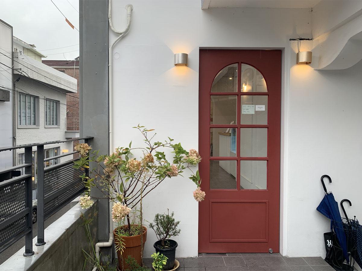 MERITREE、延南洞、延南洞カフェ、ソウル、クロッフル、ルーフトップカフェ