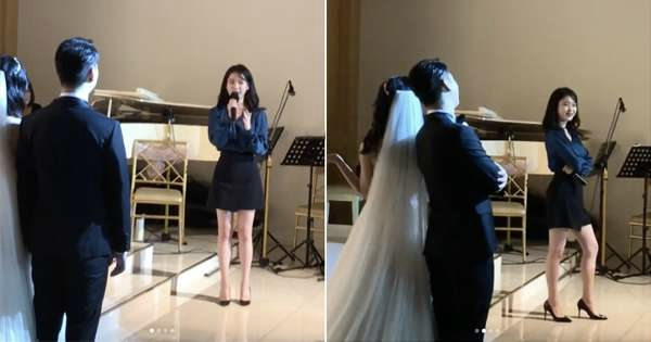 韩国婚礼仪式中的祝歌环环节，精美布置的婚礼场地，展示西式婚礼中的音乐文化影响