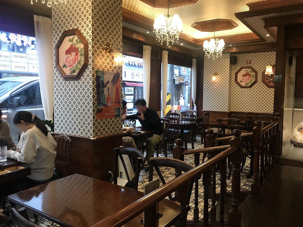 新沙洞グルメ、クムビョルメッチュ、ソウル、ビール、イカ、トッポッキ