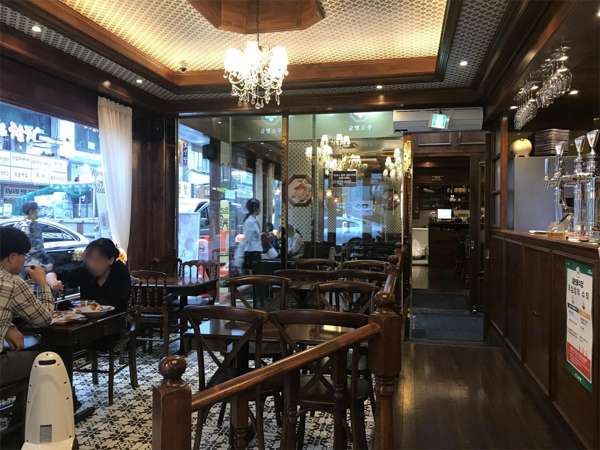 新沙洞グルメ、クムビョルメッチュ、ソウル、ビール、イカ、トッポッキ