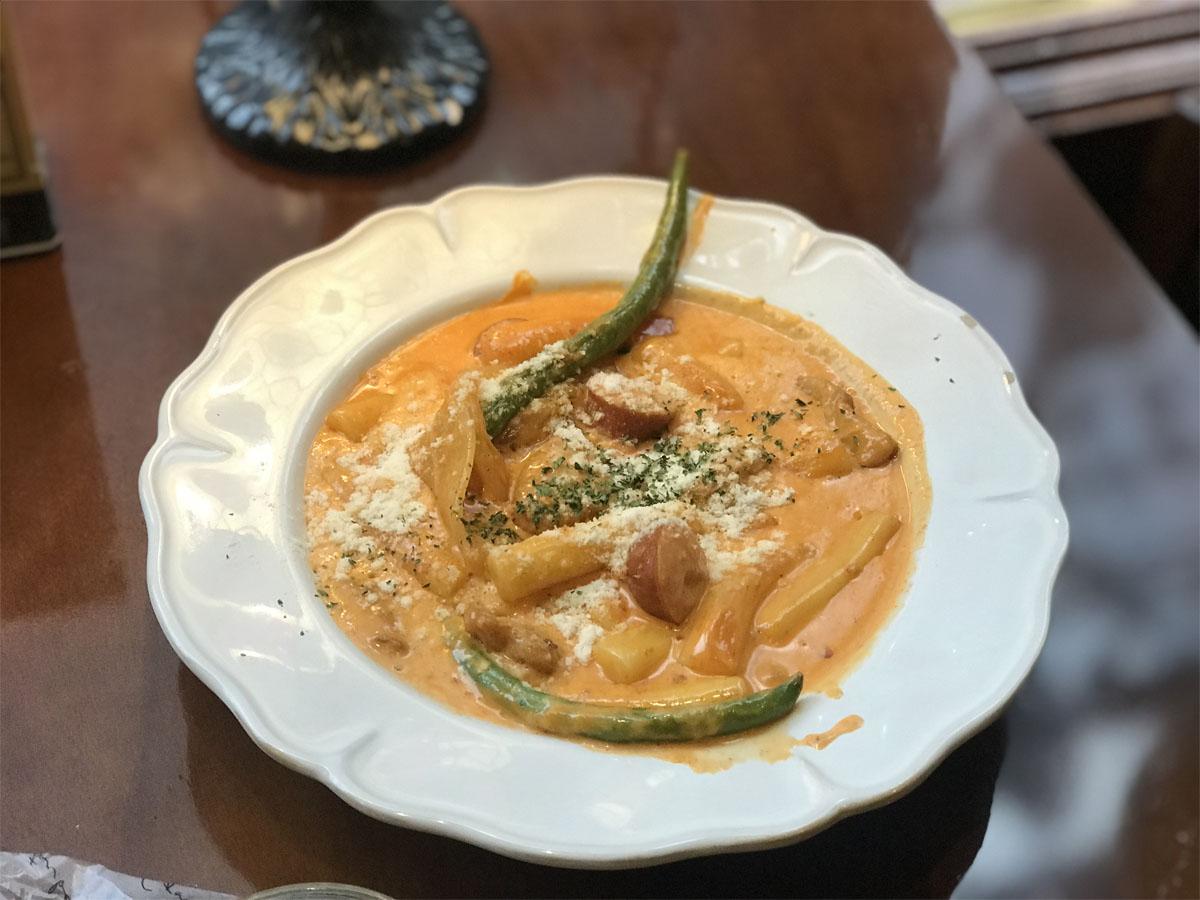 新沙洞グルメ、クムビョルメッチュ、ソウル、ビール、イカ、トッポッキ