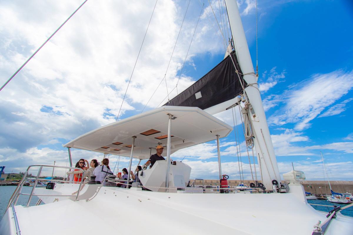 Tour du thuyền Gimnyeong tại đảo Jeju ngắm cá heo, giá ưu đãi!