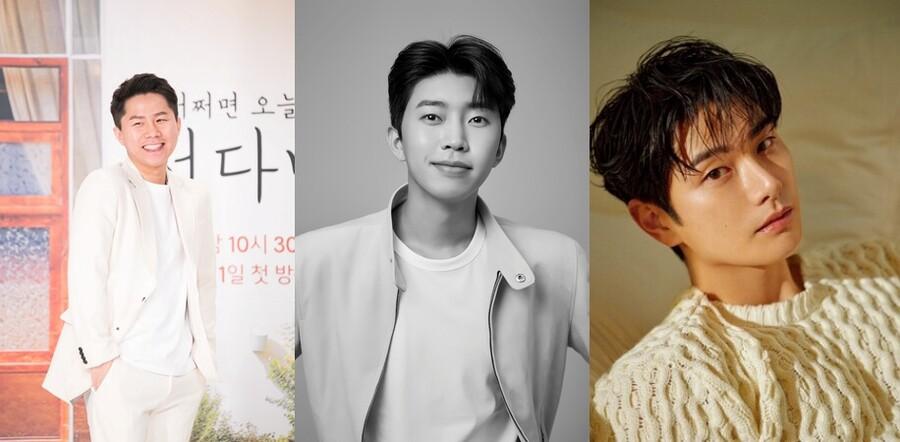 コメディアンのヤン・セヒョン、歌手のイム・ヨンウン、俳優のイ・イギョン（左から）のプロフィール写真。各自の所属事務所と放送局の提供写真。
