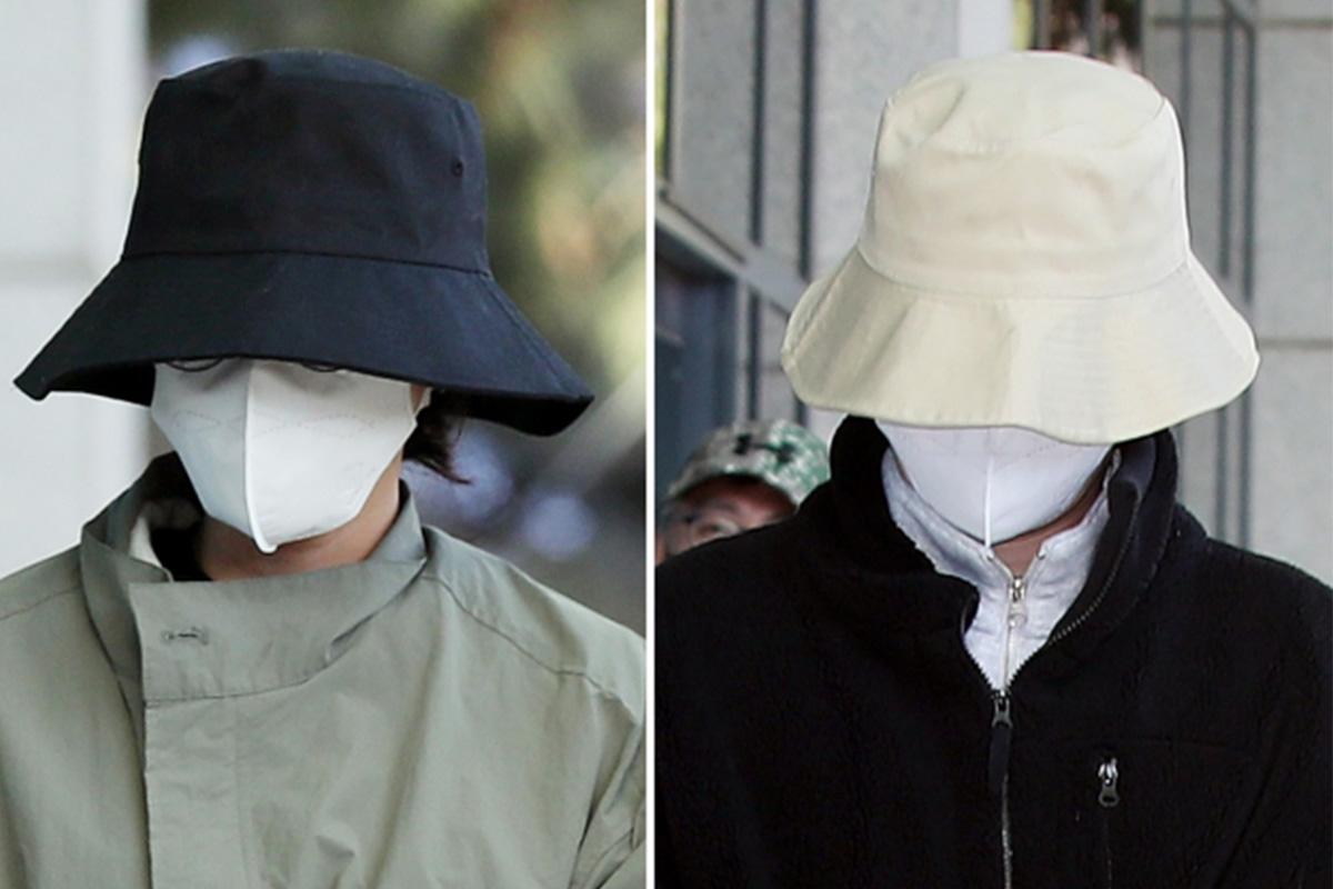 ภาพข้อความบนทวิตเตอร์ที่เกี่ยวกับคดีอาชญากรรม กาพยอง ที่มีภาพบุคคลถูกเบลอใบหน้า 3 ภาพ และสัตว์เลี้ยงหนึ่งตัว