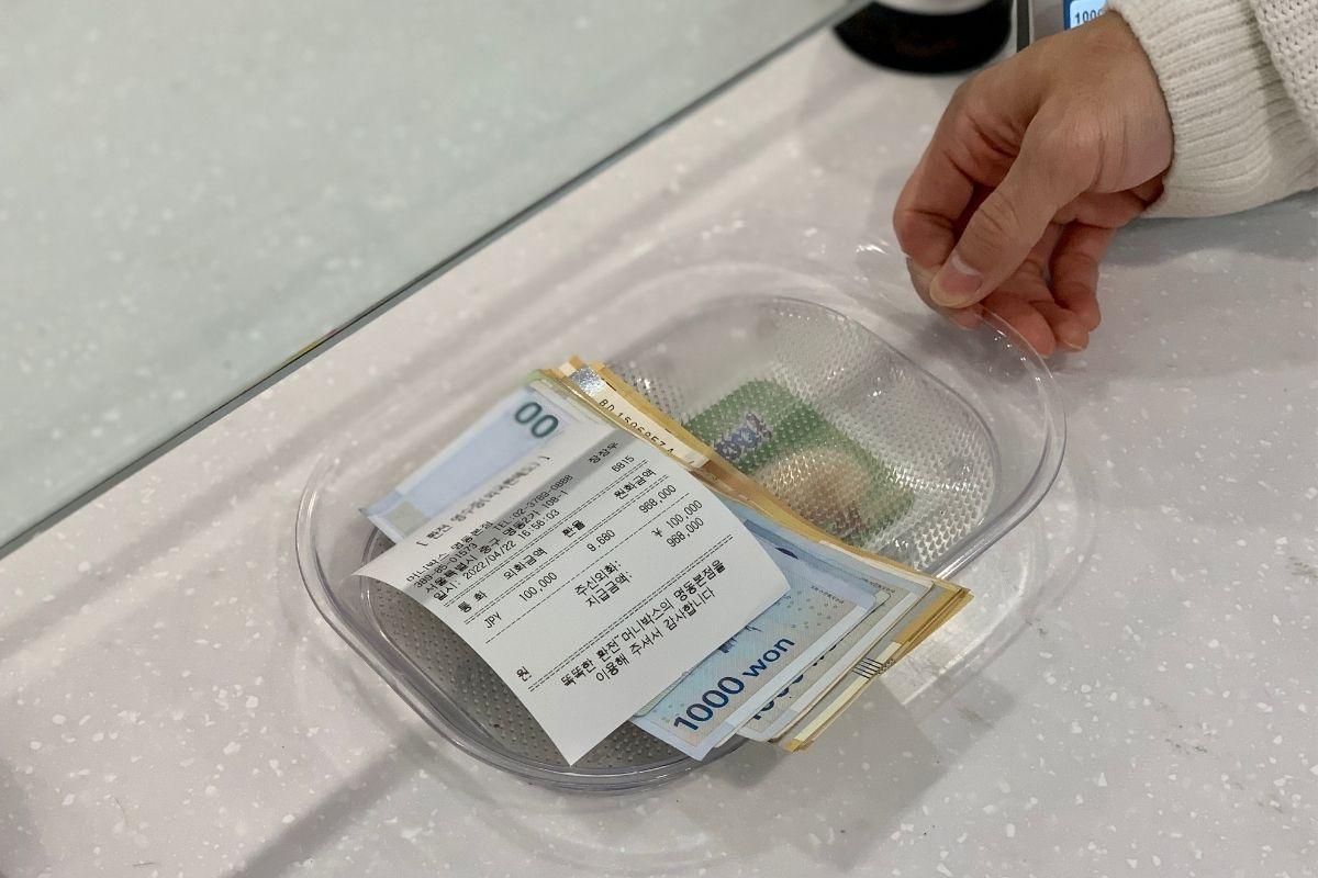 韓国、韓国旅行、韓国観光、ソウル、ソウル旅行、韓国両替、ウォン、円ウォン、明洞、明洞両替所、明洞レート、為替レート、Money Box