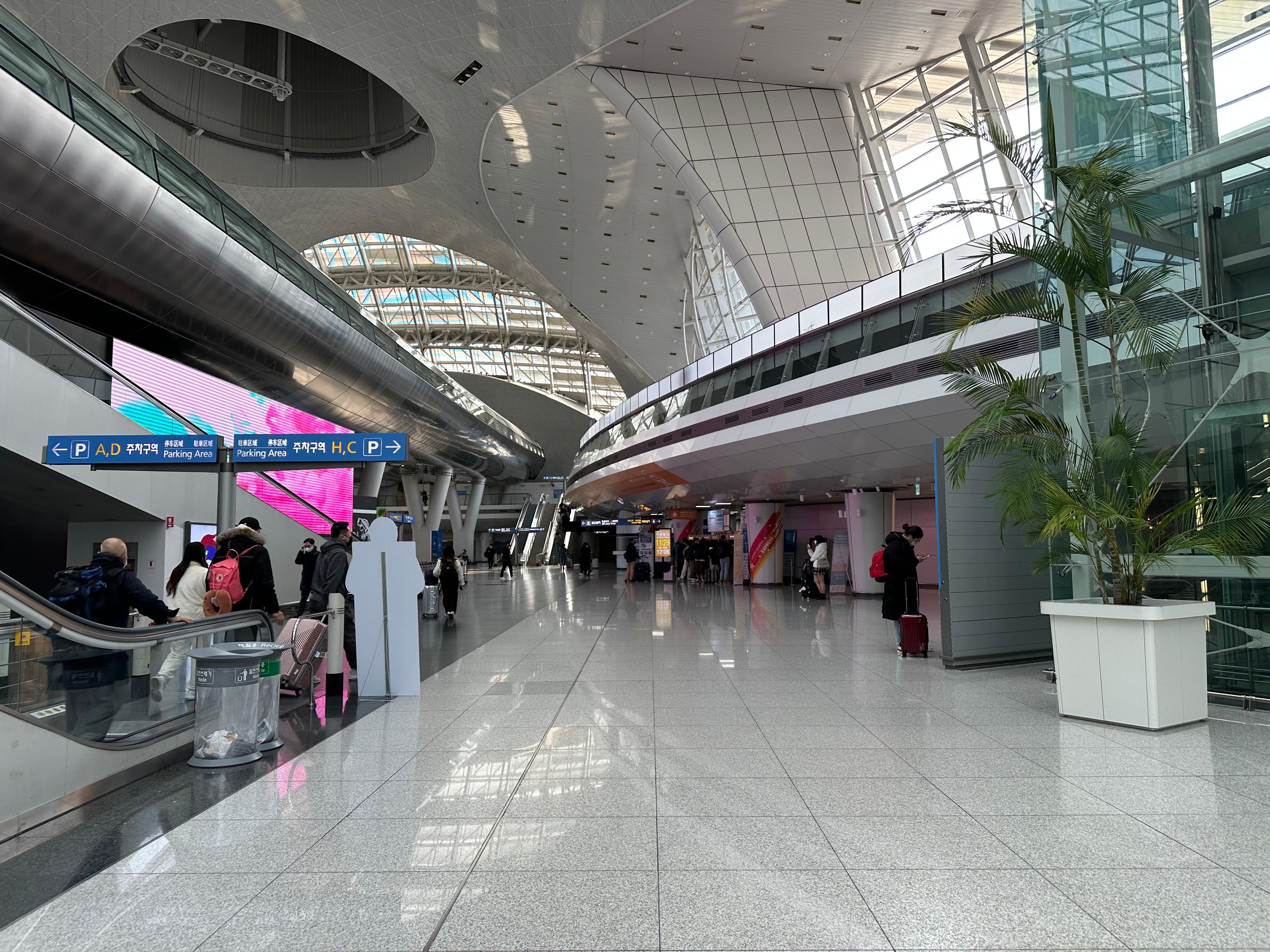 仁川機場AREX直達列車與一班列車差異