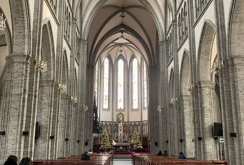 韓国、韓国旅行、韓国観光、ソウル旅行、ソウル観光、明洞、ミョンドン、明洞大聖堂、1898広場、1898Plus、観光地、観光名所、明洞聖堂、写真スポット