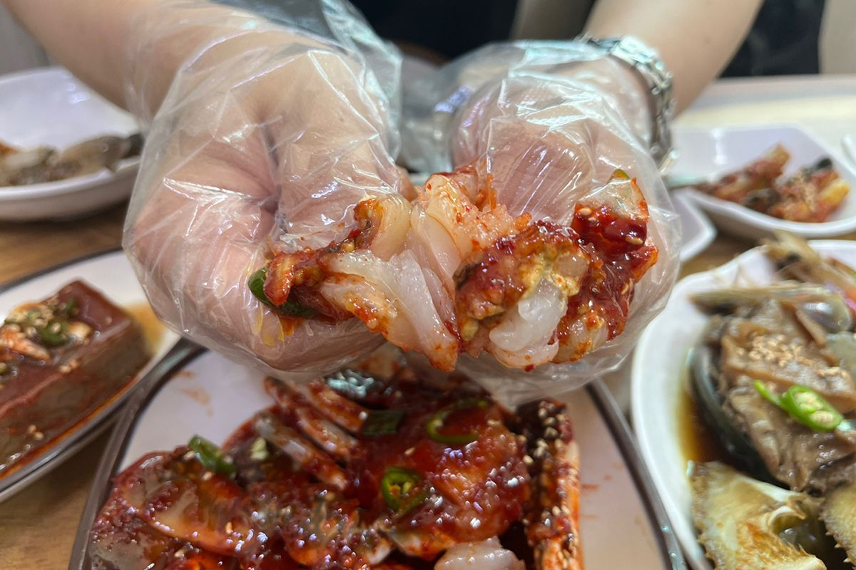 韓国、仁川、カンジャンケジャン、カンジャンセウ、仁川グルメ