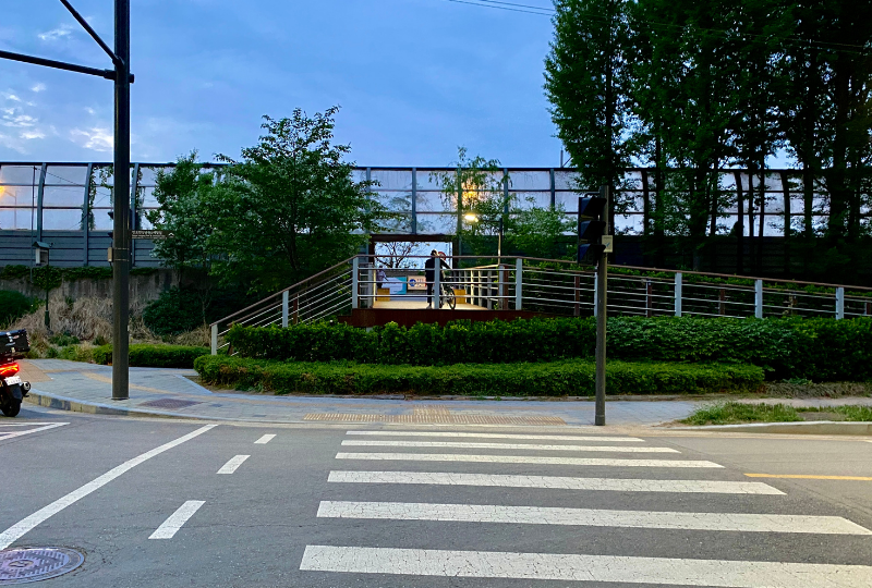 韓国、ソウル、盤浦漢江公園、盤浦大橋、レインボー噴水