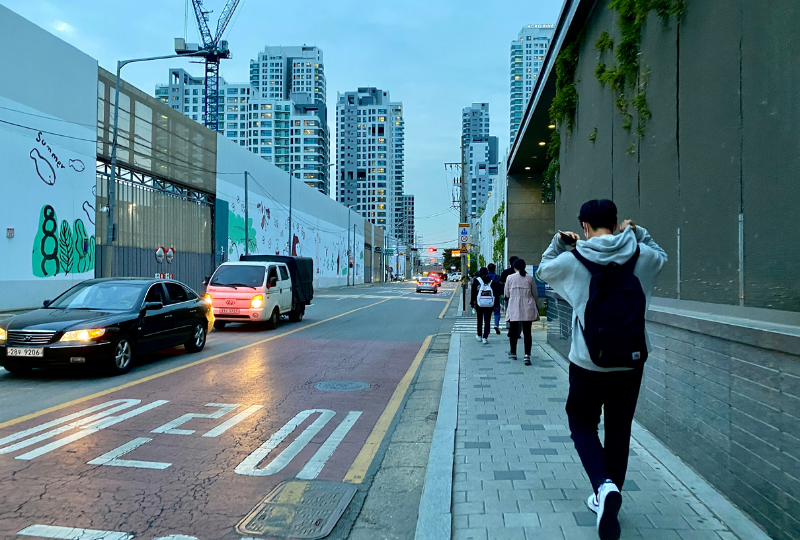 韓国、ソウル、盤浦漢江公園、盤浦大橋、レインボー噴水