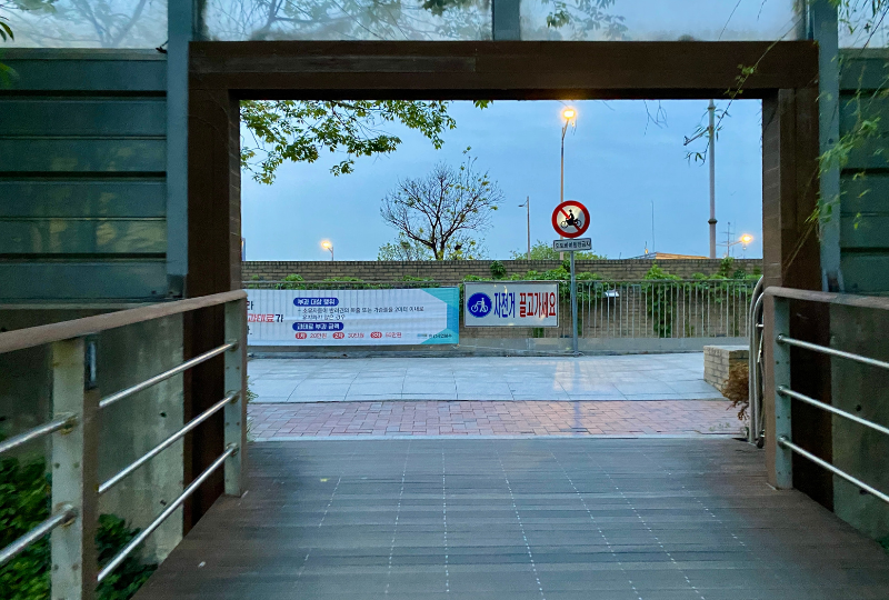 韓国、ソウル、盤浦漢江公園、盤浦大橋、レインボー噴水