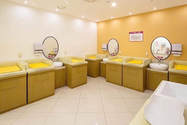 COEXモール内のレストラン、一千ガーデンの入口