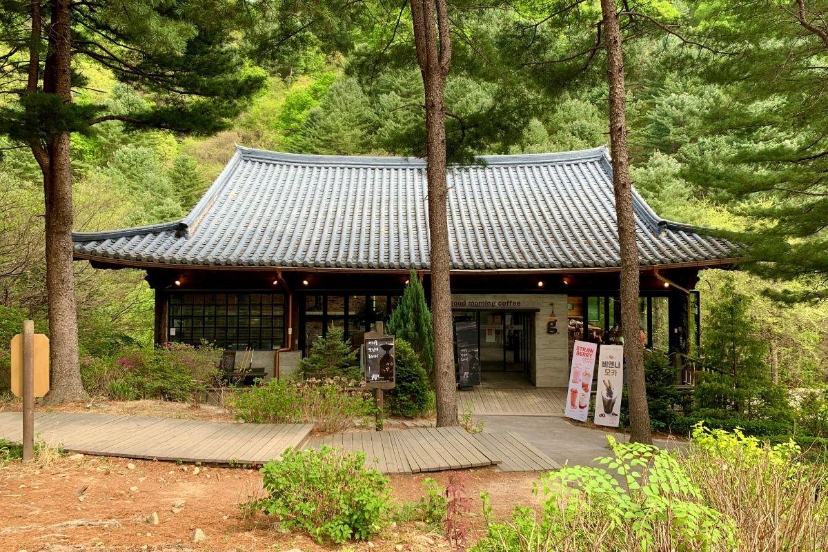tiệm cafe ở ở The Garden of Morning Calm, gapyeong, gần đảo nami