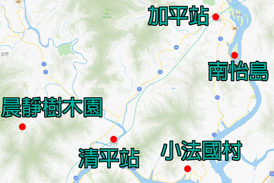 韩国 南怡岛 晨静树木园