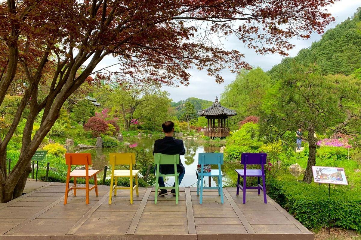  The Garden of Morning Calm, gapyeong, gần đảo nami, địa điểm quay show i am solo netflix
