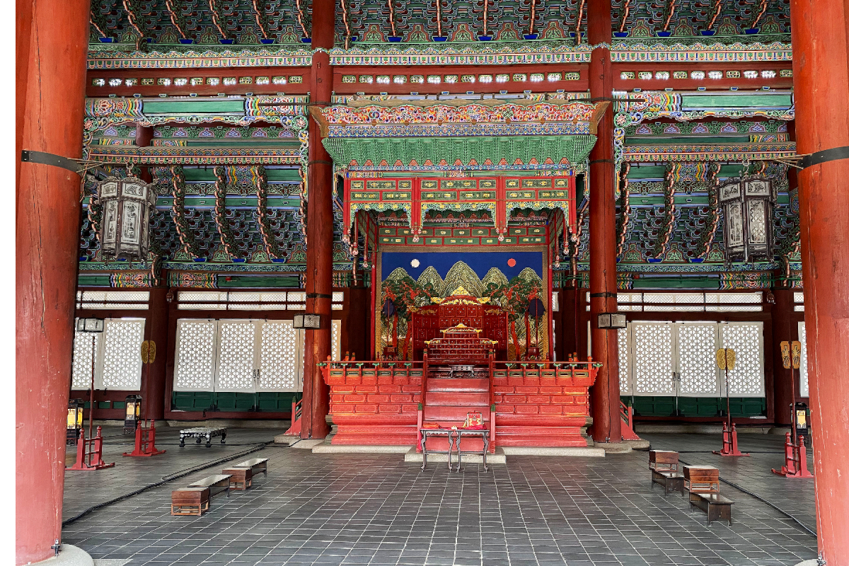 勤政殿內部 景福宮