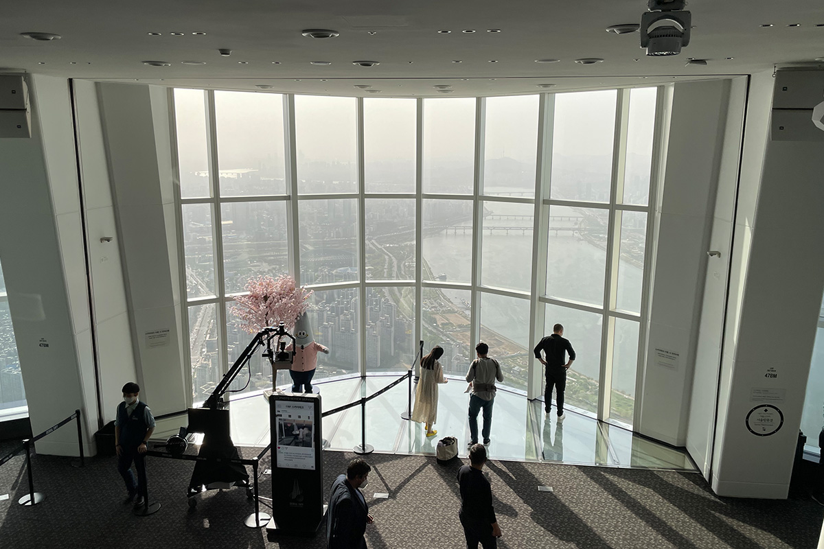 蚕室、ロッテタワー、ロッテワールド、韓国免税店