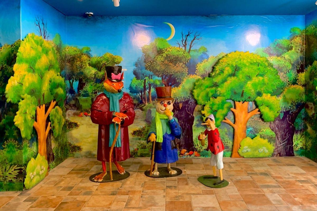phòng trưng bày pinocchio 