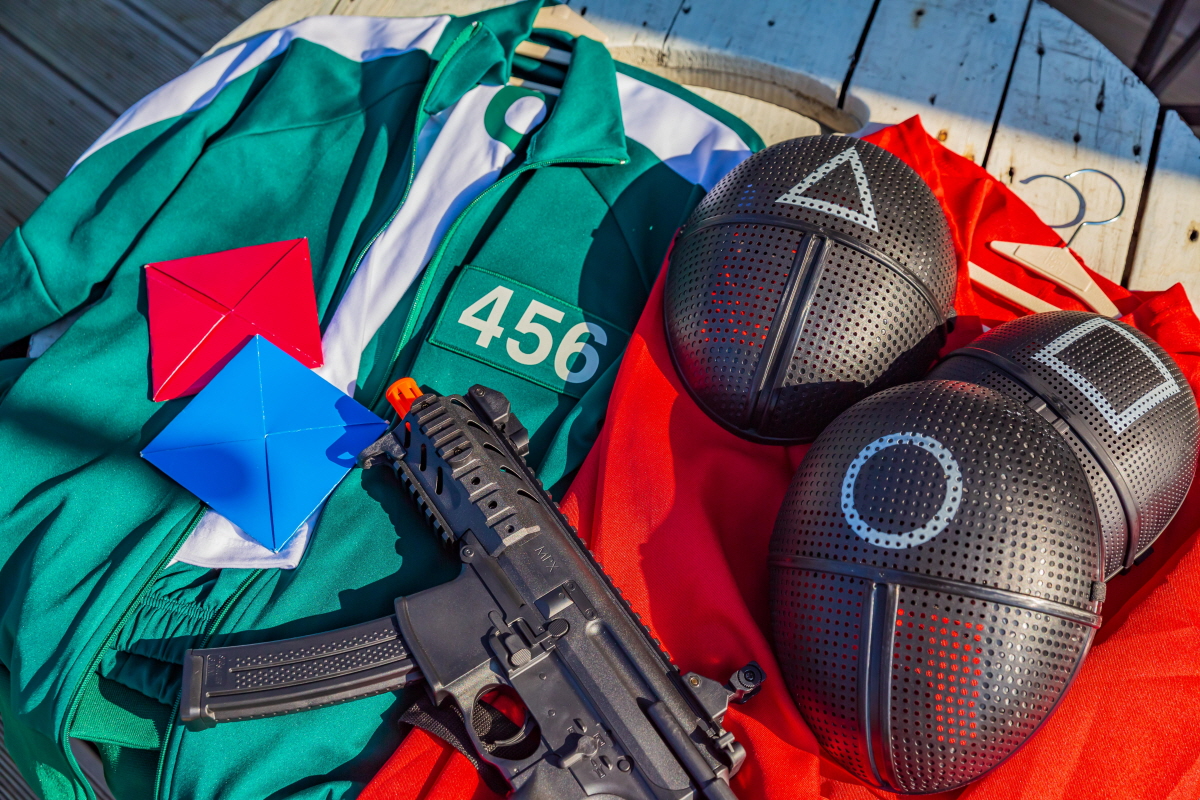 Thuê trang phục Squid Game ở hàn