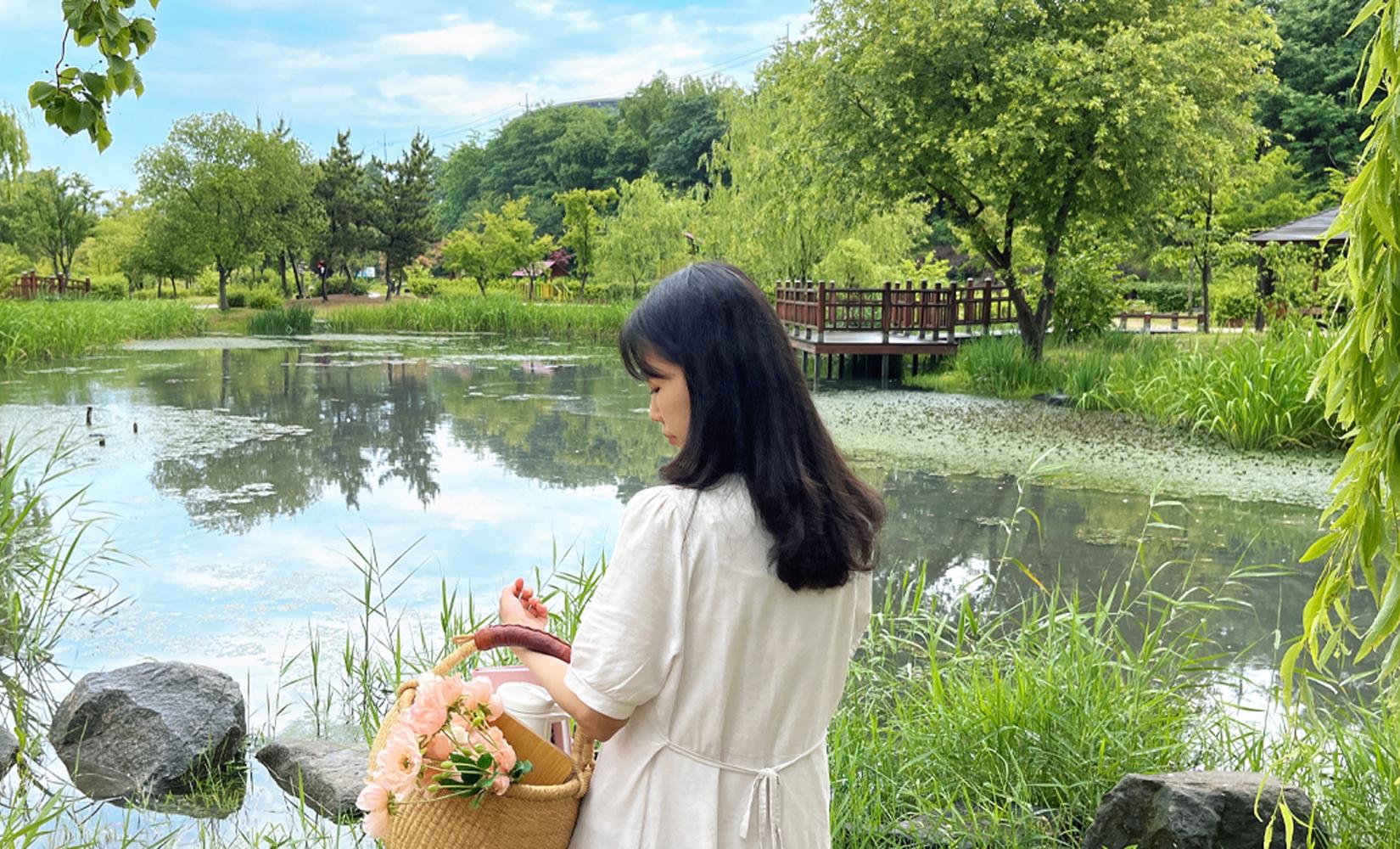 喺「仁川連喜自然公園」野餐