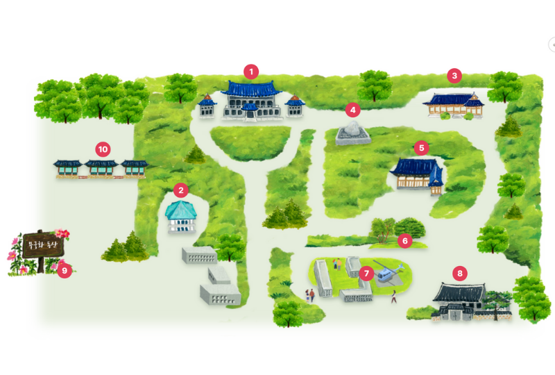 韓国、青瓦台、チョンワデ、鍾路名所、旧大統領府